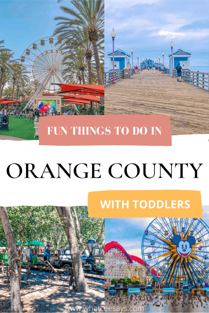 Orange County With Toddlers pinterest 