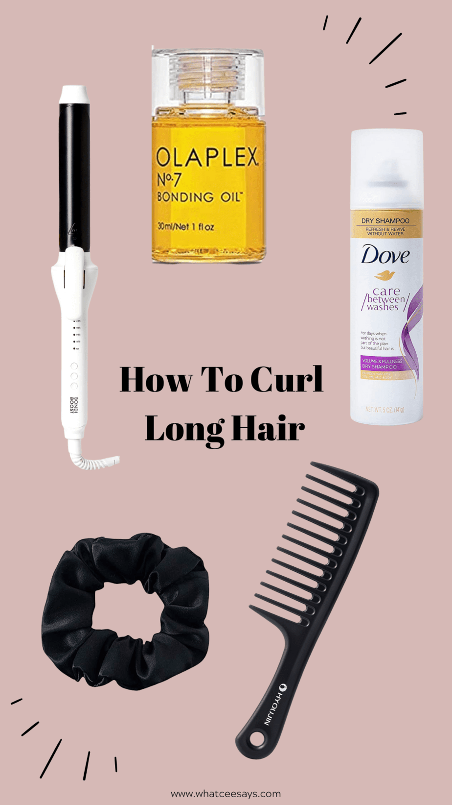 How To Create The Best Loose Curls on Long Thick Hair